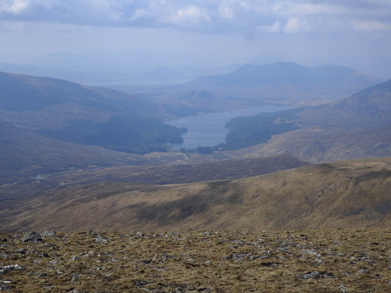 Loch Ossian and Leum Uilleim