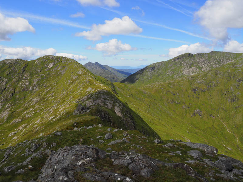 Route onto Sgurr Cos na Breachd-laoidh