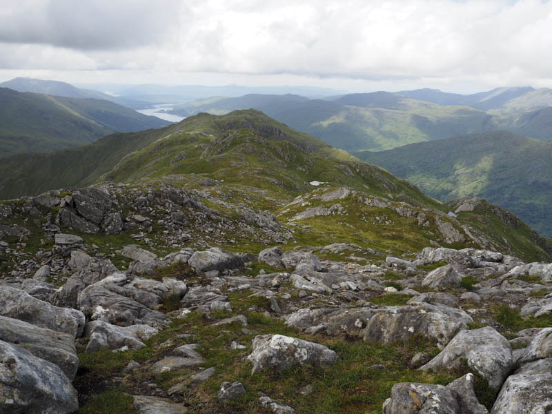 Route to Graham Top, Meall nan Creag Leac