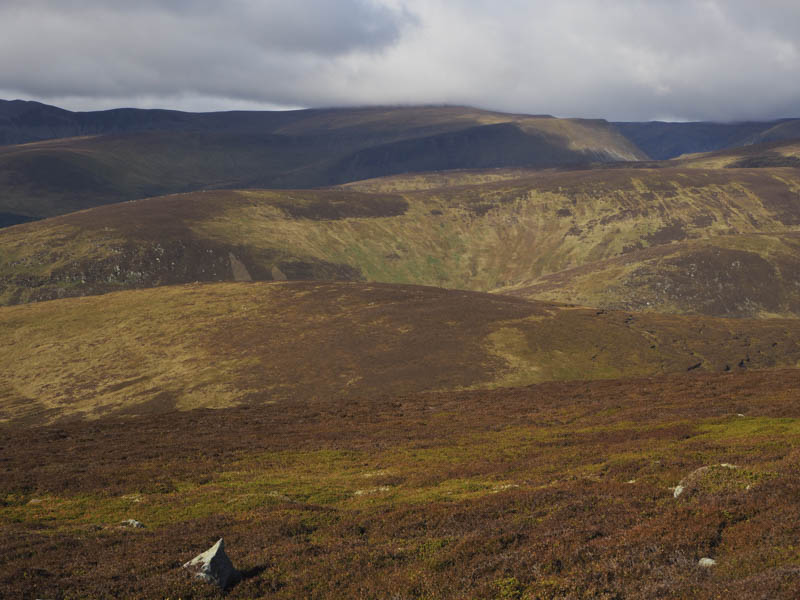 Glas Maol in cloud