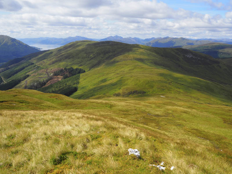 Tom Meadhoin. Ardgour Hills beyond