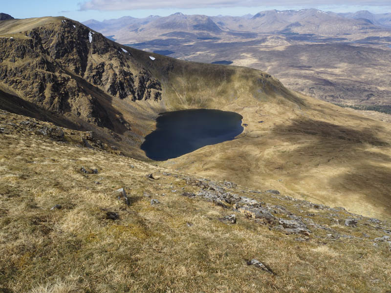 Route from Lochan a' Chreachain