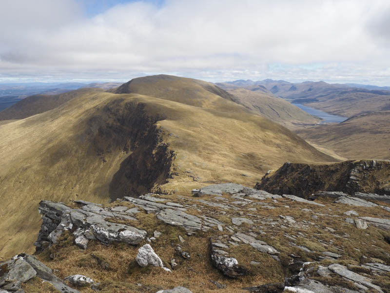 Meall Buidhe, Beinn a' Chreachain and Loch Lyon