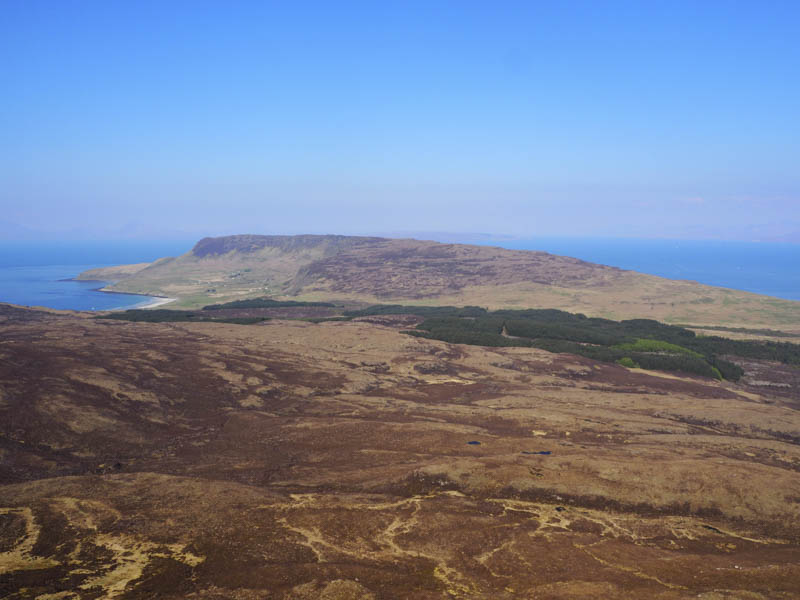 North End, Isle of Eigg including Beinn Bhuidhe