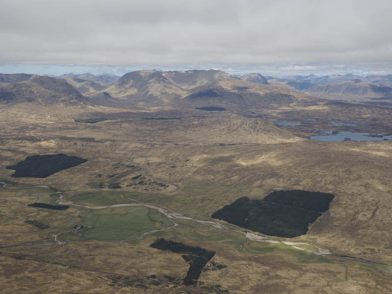 Water of Tulla, Black Mount and Rannoch Moor