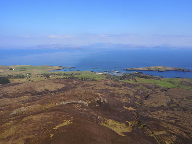 Galmisdale, Isle of Eigg and towards Arisaig