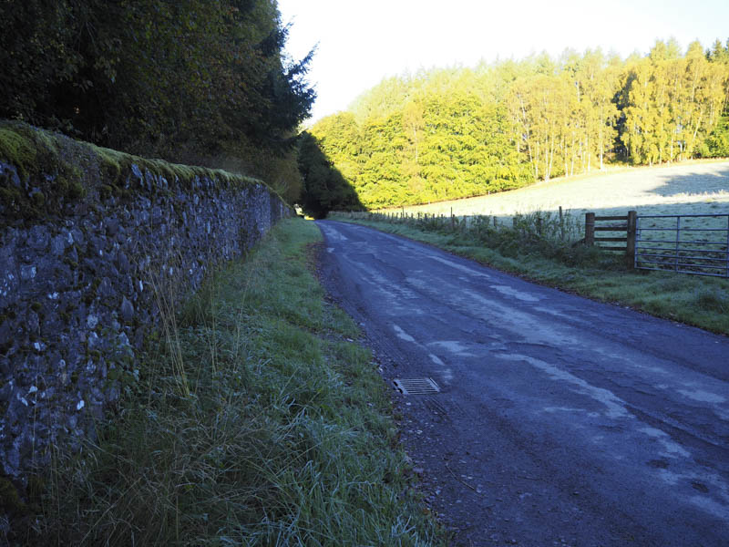 Start of cycle towards Old Blair