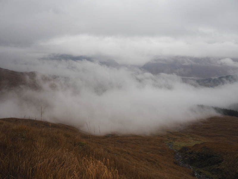 Layers of cloud