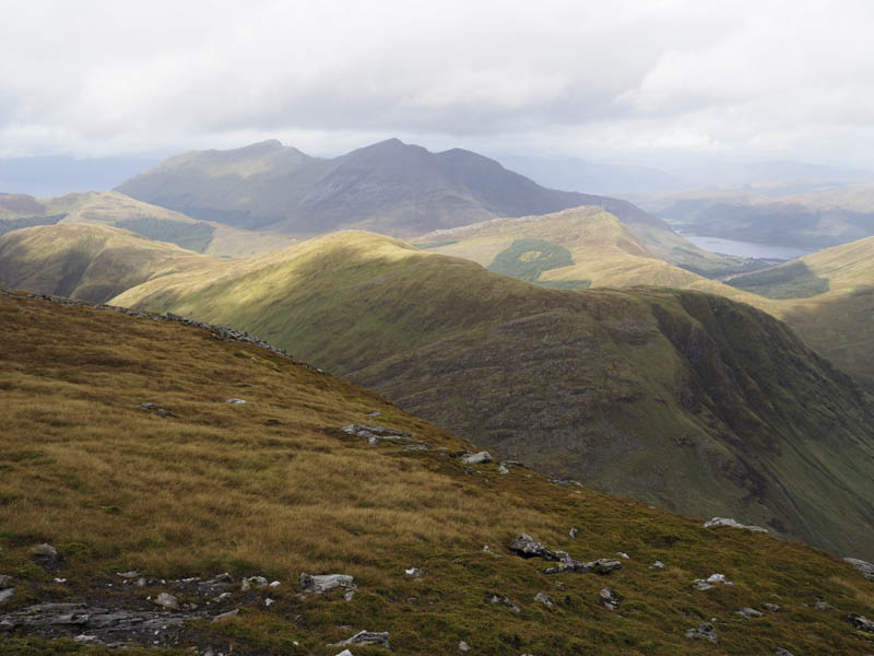 Meall Lighiche. Beinn a' Bheithir beyond