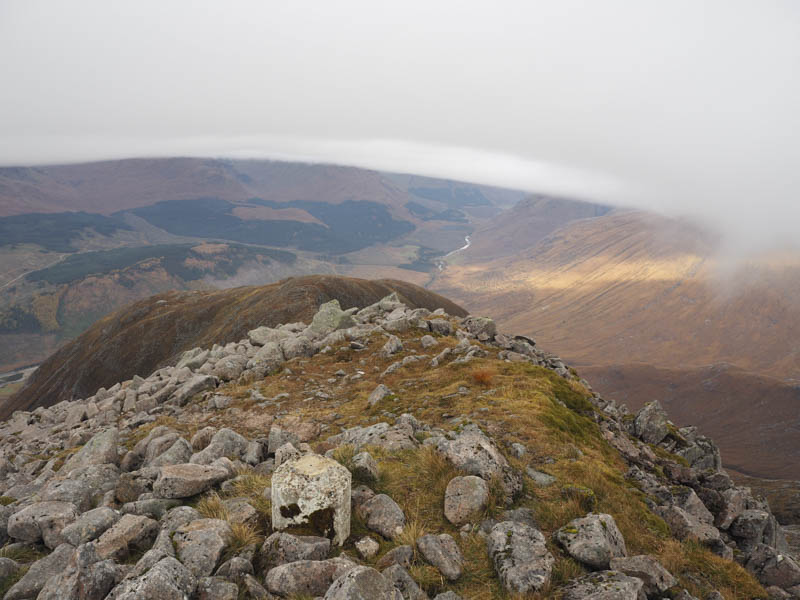 Descent route, North Ridge, Ben Starav