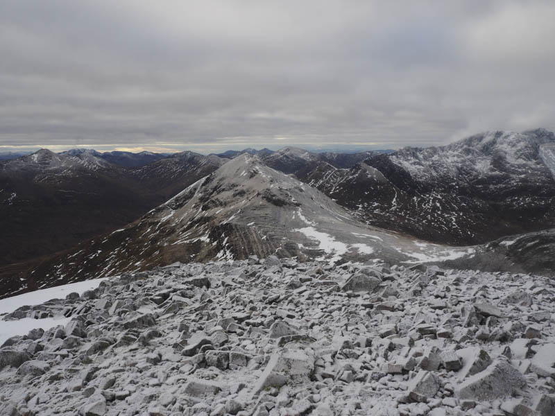 Sgurr Choinnich Mor and the Mamores