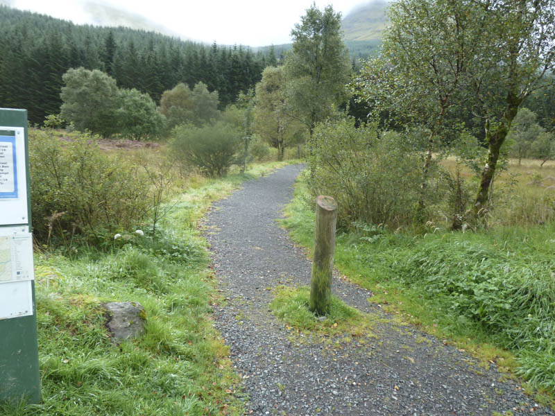 Path to the River Lochy