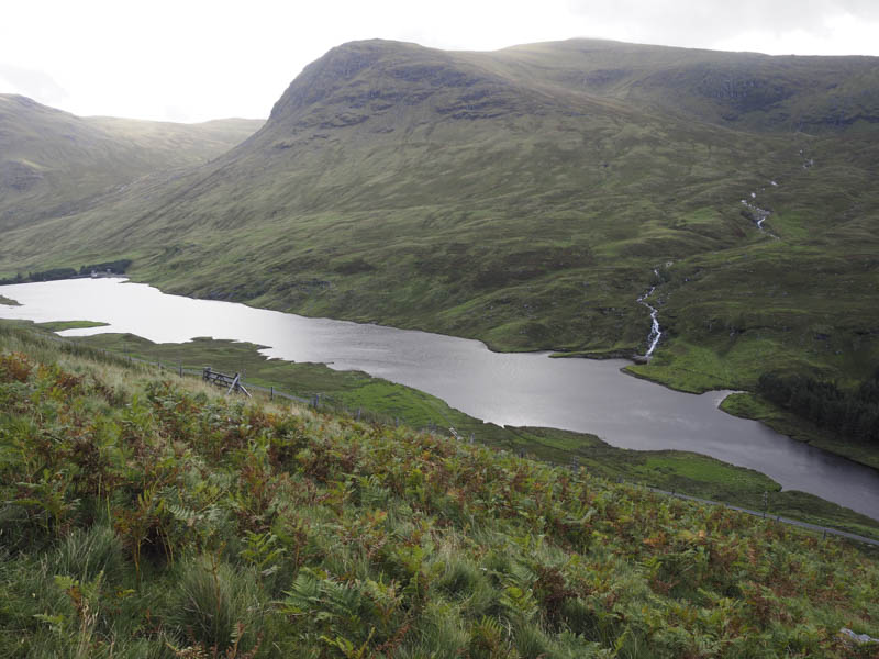Stronuich Reservoir and Creag Laoghain