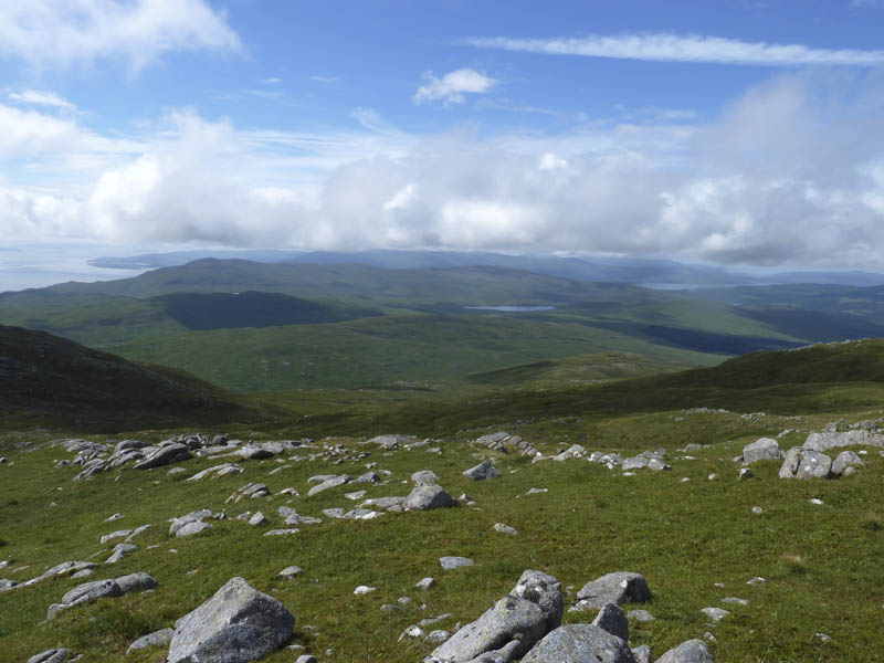 Loch Tearnait. Sound and Isle of Mull in distance