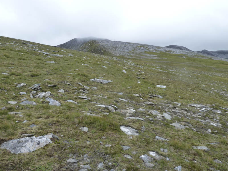 Route towards Stob Choire Claurigh