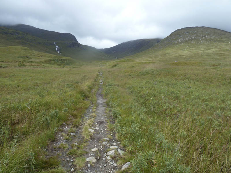 View back towards Coire Toaig