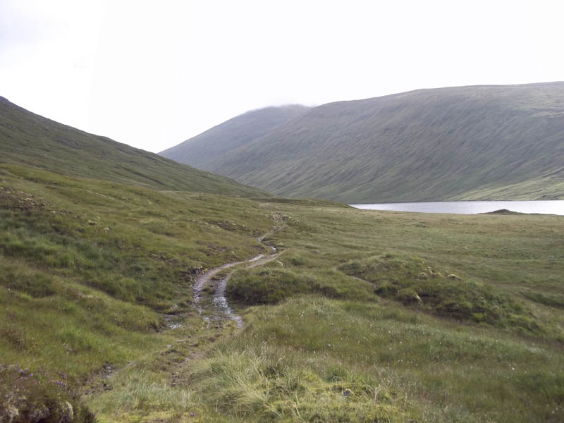 Loch Mhoicean. An Socach in the cloud