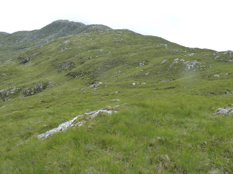 Route off Sgurr Dhomhuill Mor