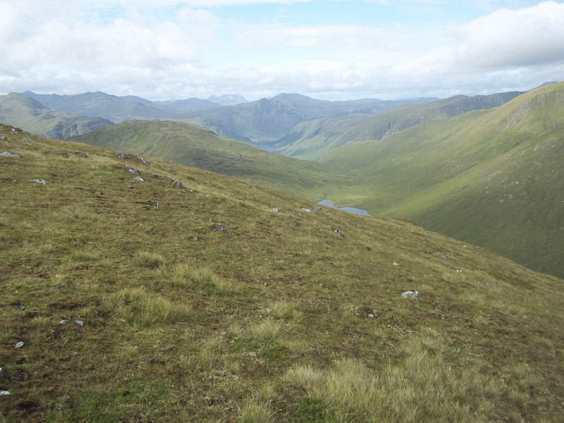 Looking back at approach route