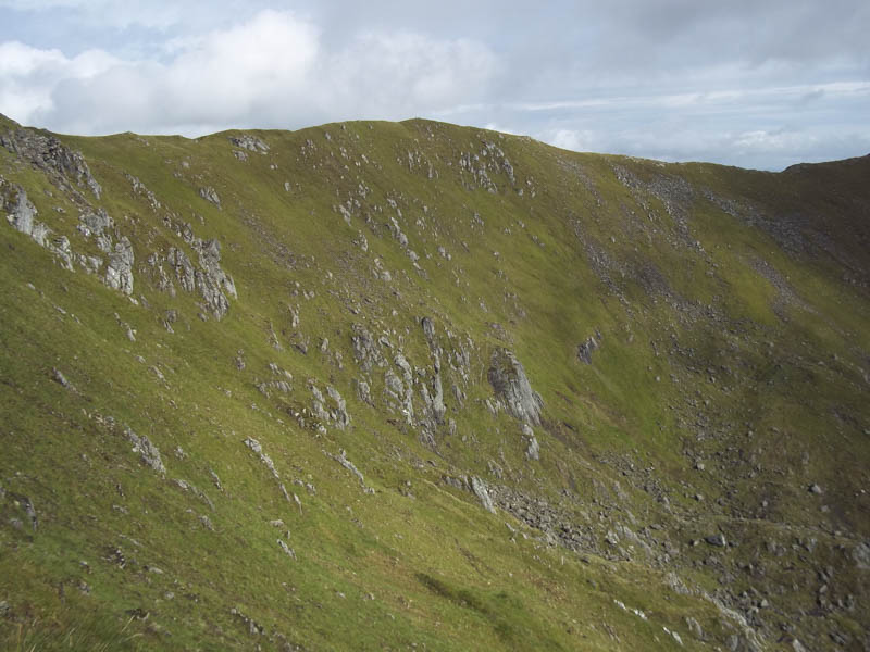 Summit of An Socach from its South Ridge