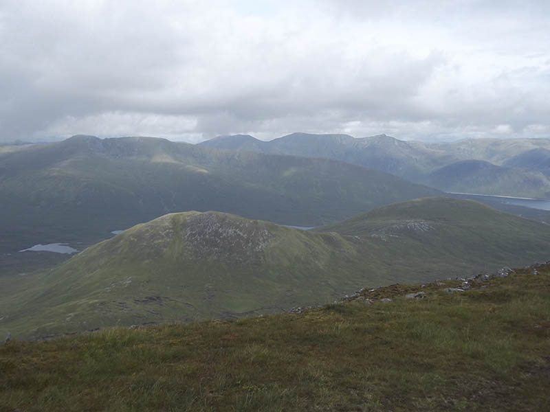 An Cruachan and Beinn Bheag. Lurg Mhor beyond