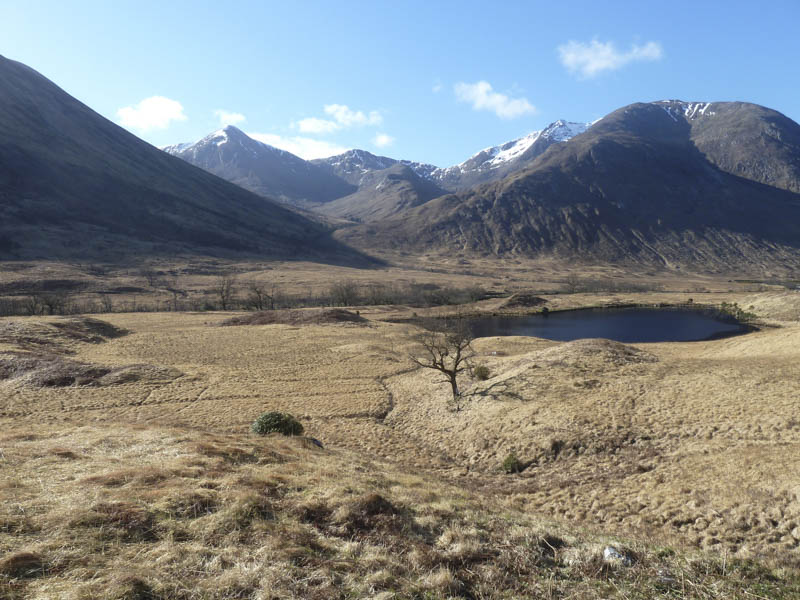 Glas Bheinn Mhor, Meall nan Tri Tighearnan and Ben Starav