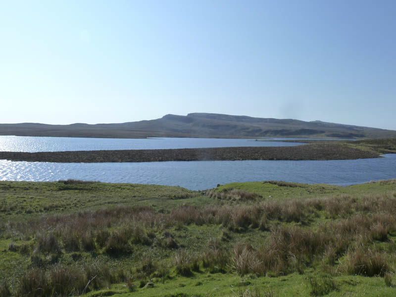 Loch Leathan and Sithean a' Bhealaich Chumhaing