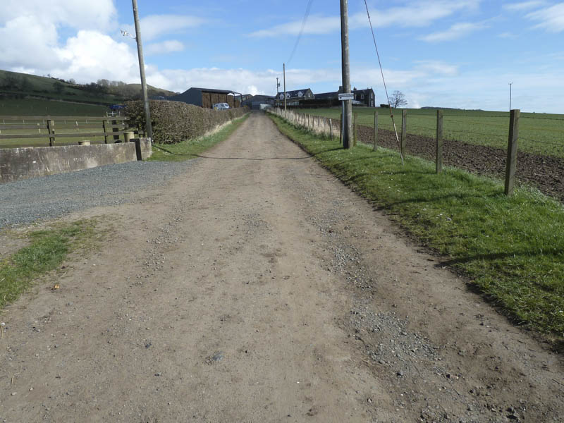 Track towards Chesterstone Farm