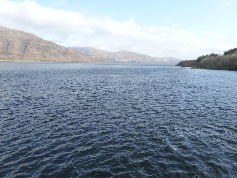 Loch Linnhe looking north from Corran Ferry