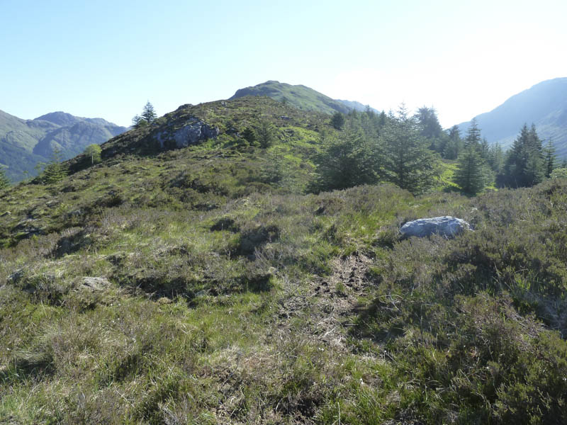 Route towards Beinn Mheadhoin