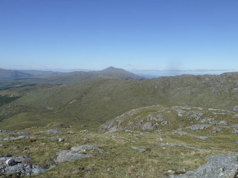 Route from Lead Mines. Beinn Resipol in the distance