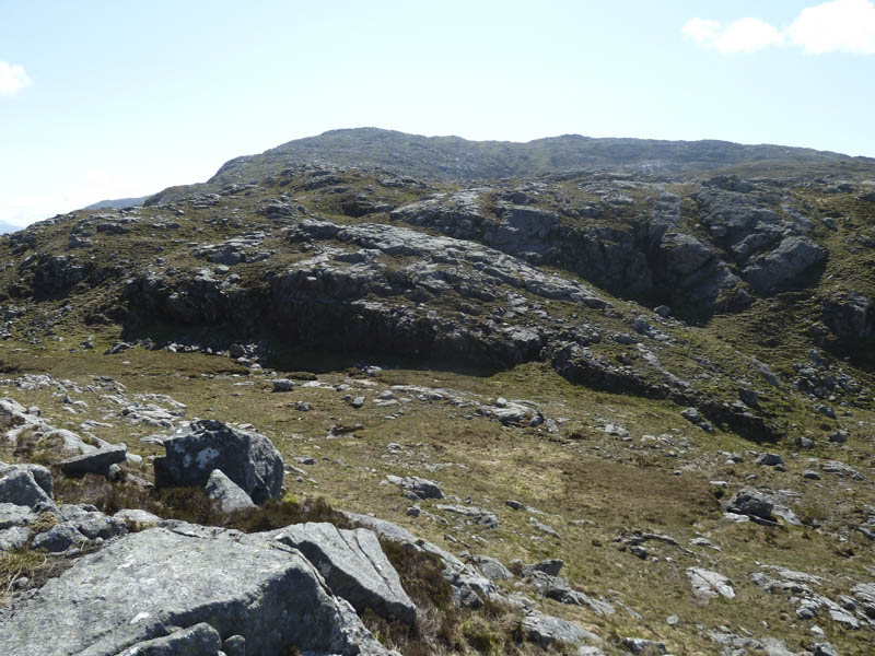 Route towards Sgurr nan Cnamh