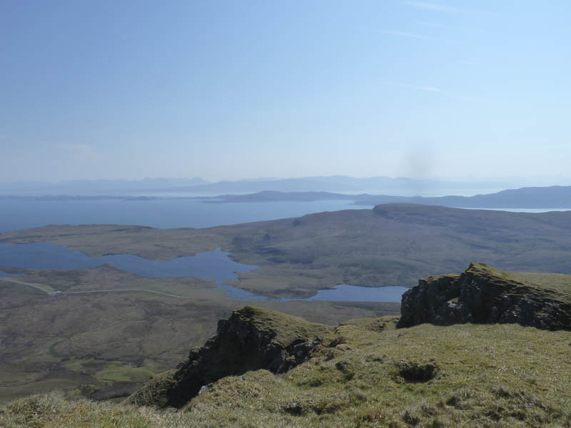 Loch Leathan and Sound of Raasay
