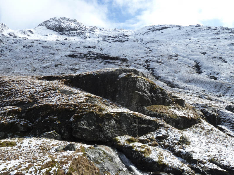 Ascending Beinn Chabhair