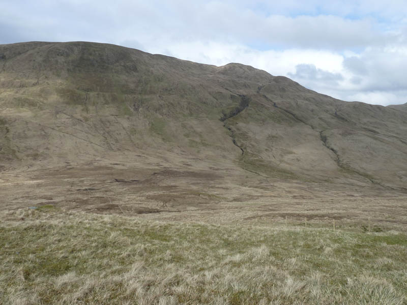 Route to Beinn a' Mhanaich