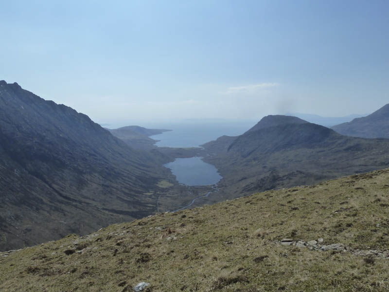 Loch na Creitheach, Loch Scavaig and Sgurr na Stri