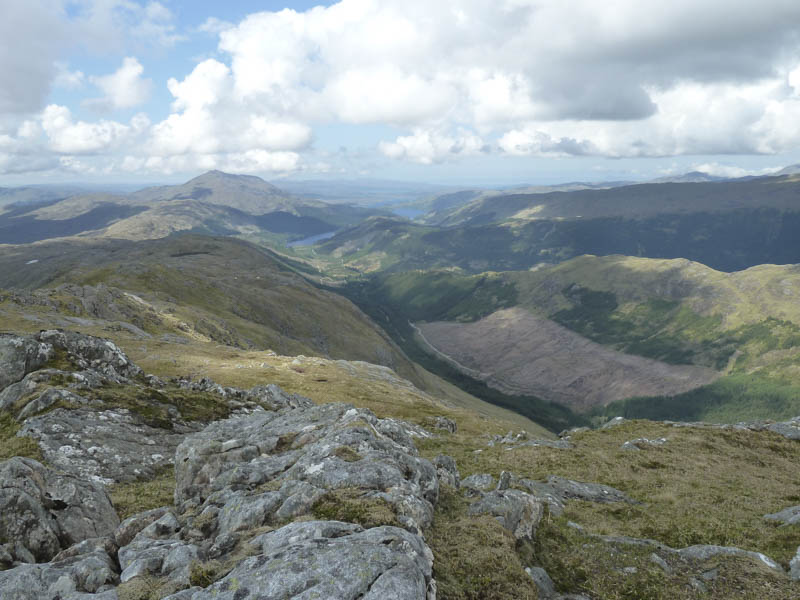 Gleann an Dubh Choirein, Loch Doile and Beinn Resipol