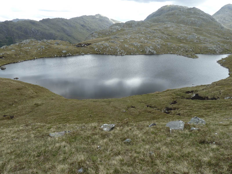 Lochan east of Meall Lochan Mhic Gille Dhuibh