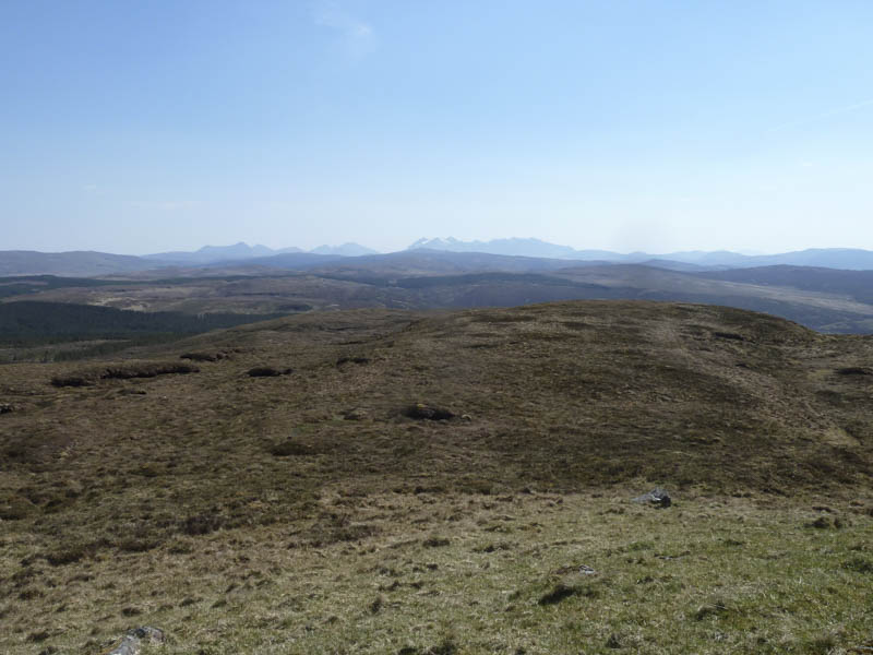 Cuillin Ridge in distance