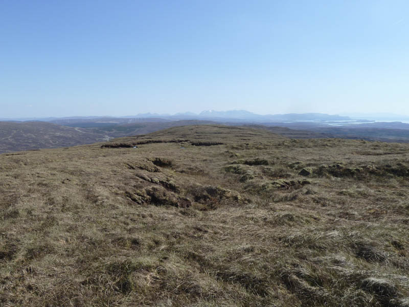 Cuillin in the distance