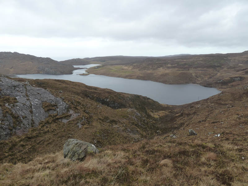 Loch a' Mhullaich and Loch Diabaigas Airde