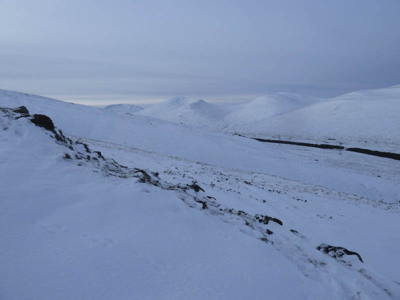 Geal Charn and A' Mharconaich