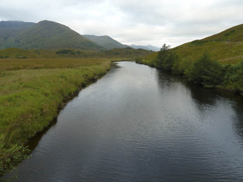 River Affric from bridge at Athnamulloch