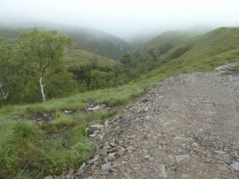 Gully, Allt na Caillich