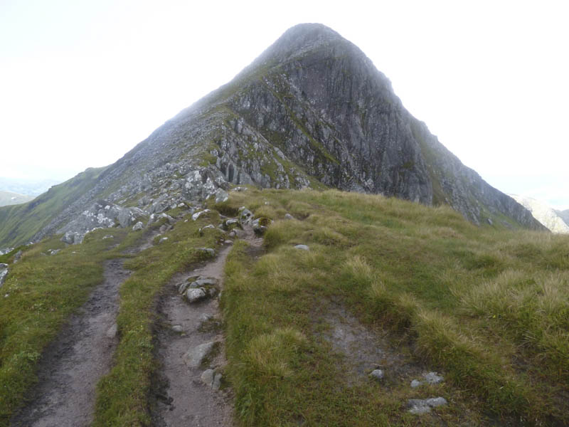 Approaching summit of Sgorr Dhonuill