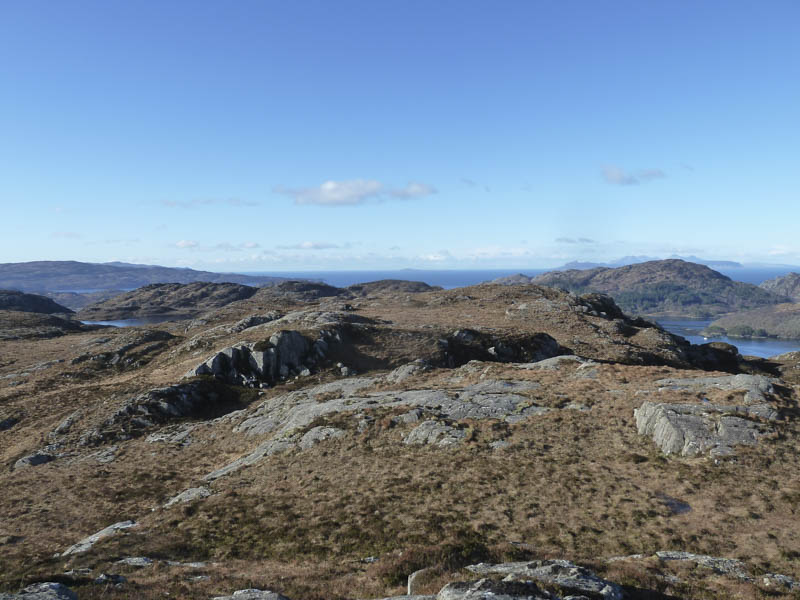 Isle of Muck in the distance