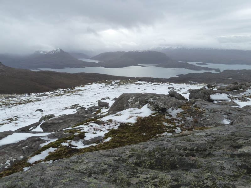 Upper Loch Torridon, Beinn Damh, Loch Damh and Ben Shieldaig