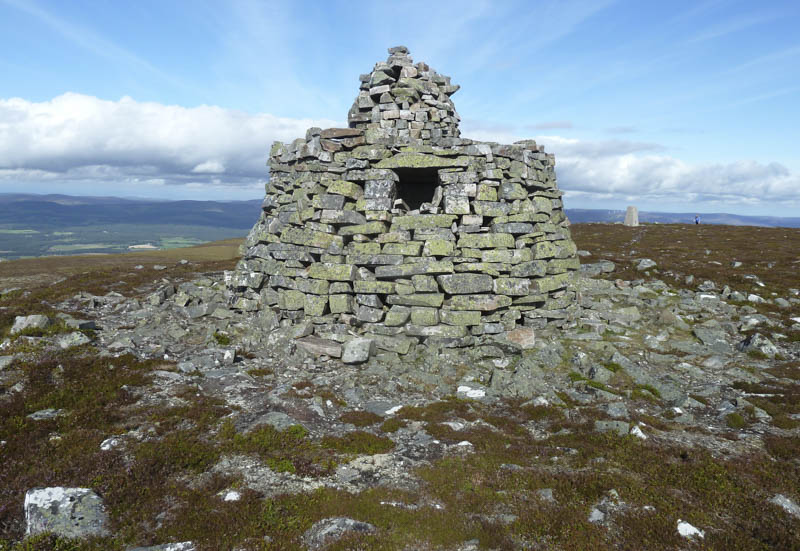 The Jubilee Cairn on Creagan a' Chaise