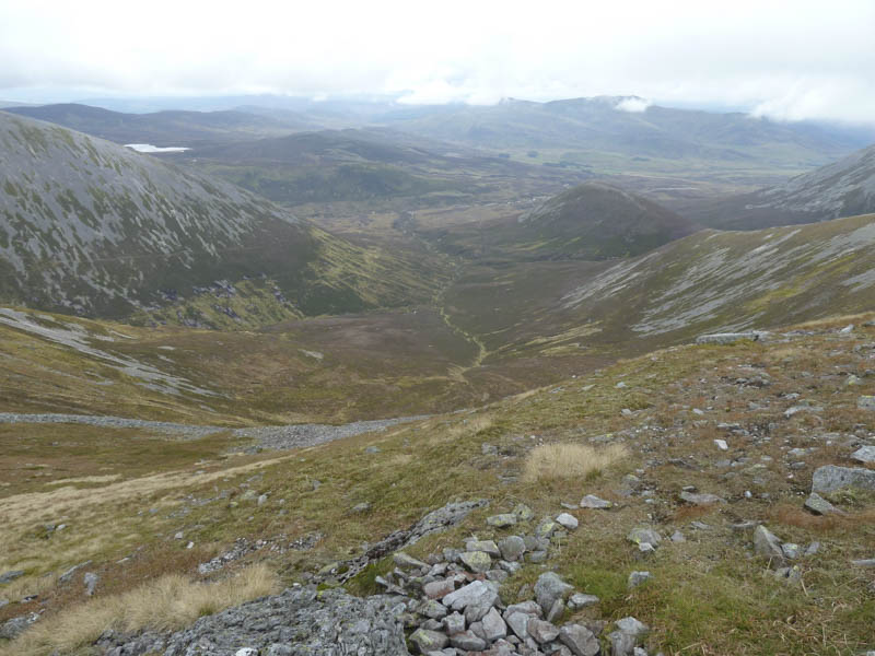 Coire of the Allt Bealach an Fhiodha and Beinn Bheag