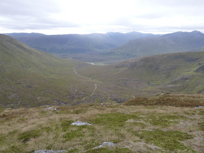 Towards Glen Affric showing approach route